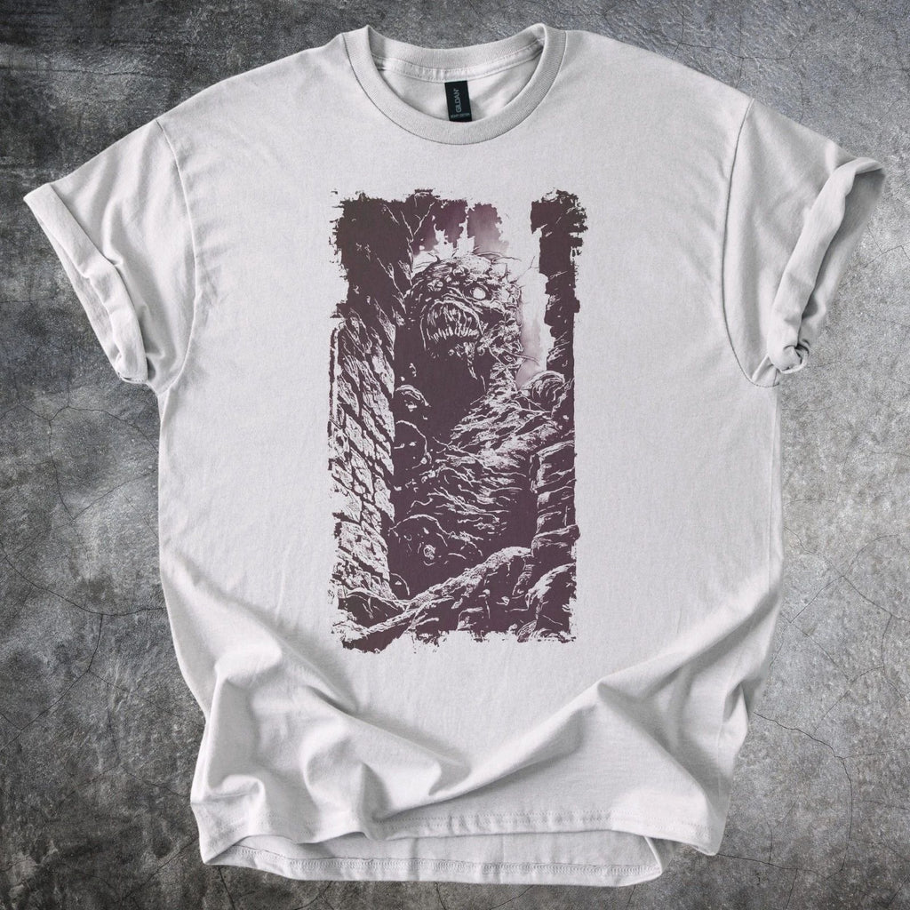 Atmospheric Forest Graphic Tee Dark Nature Art Mystical Woods Design