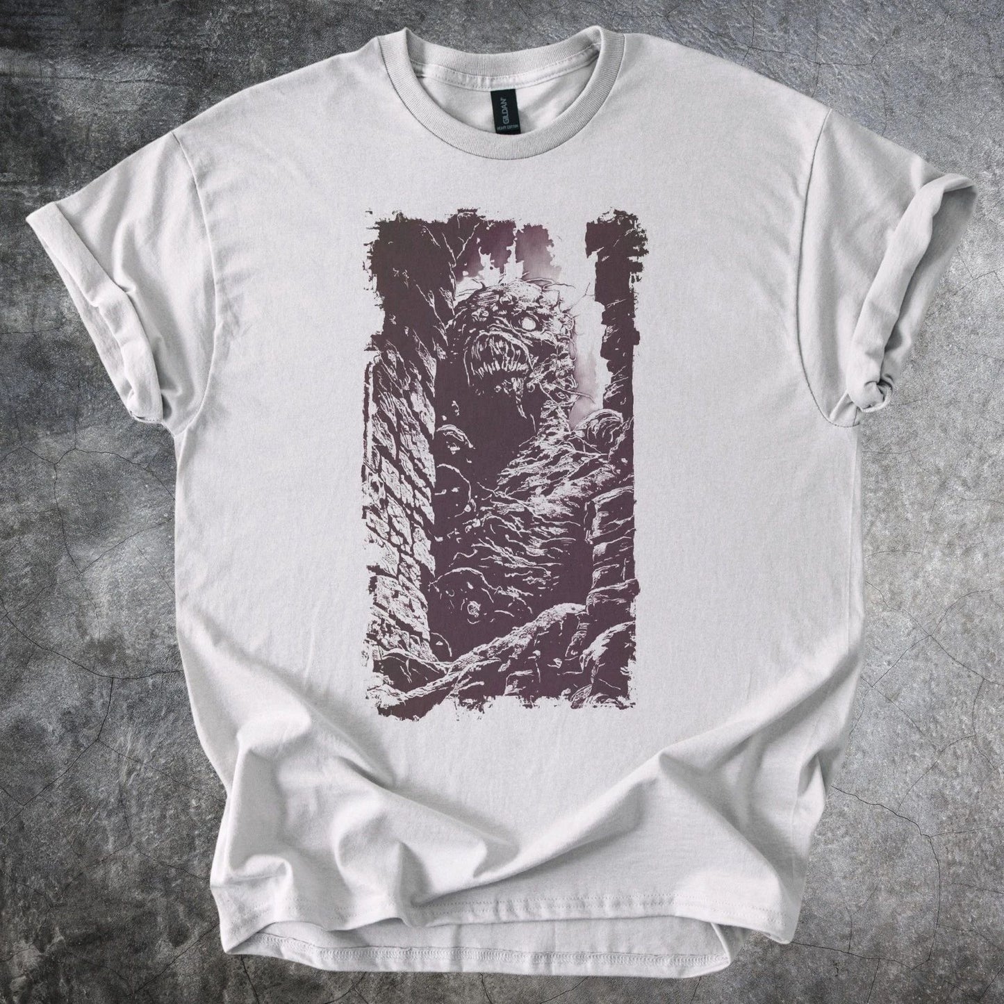 Atmospheric Forest Graphic Tee Dark Nature Art Mystical Woods Design