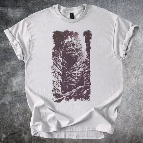 Atmospheric Forest Graphic Tee Dark Nature Art Mystical Woods Design