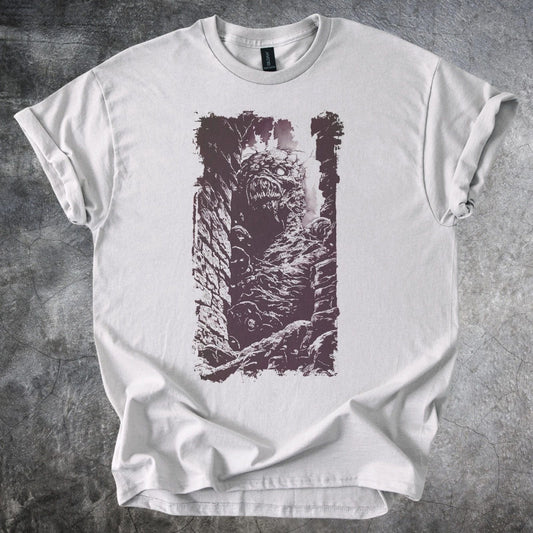 Atmospheric Forest Graphic Tee Dark Nature Art Mystical Woods Design
