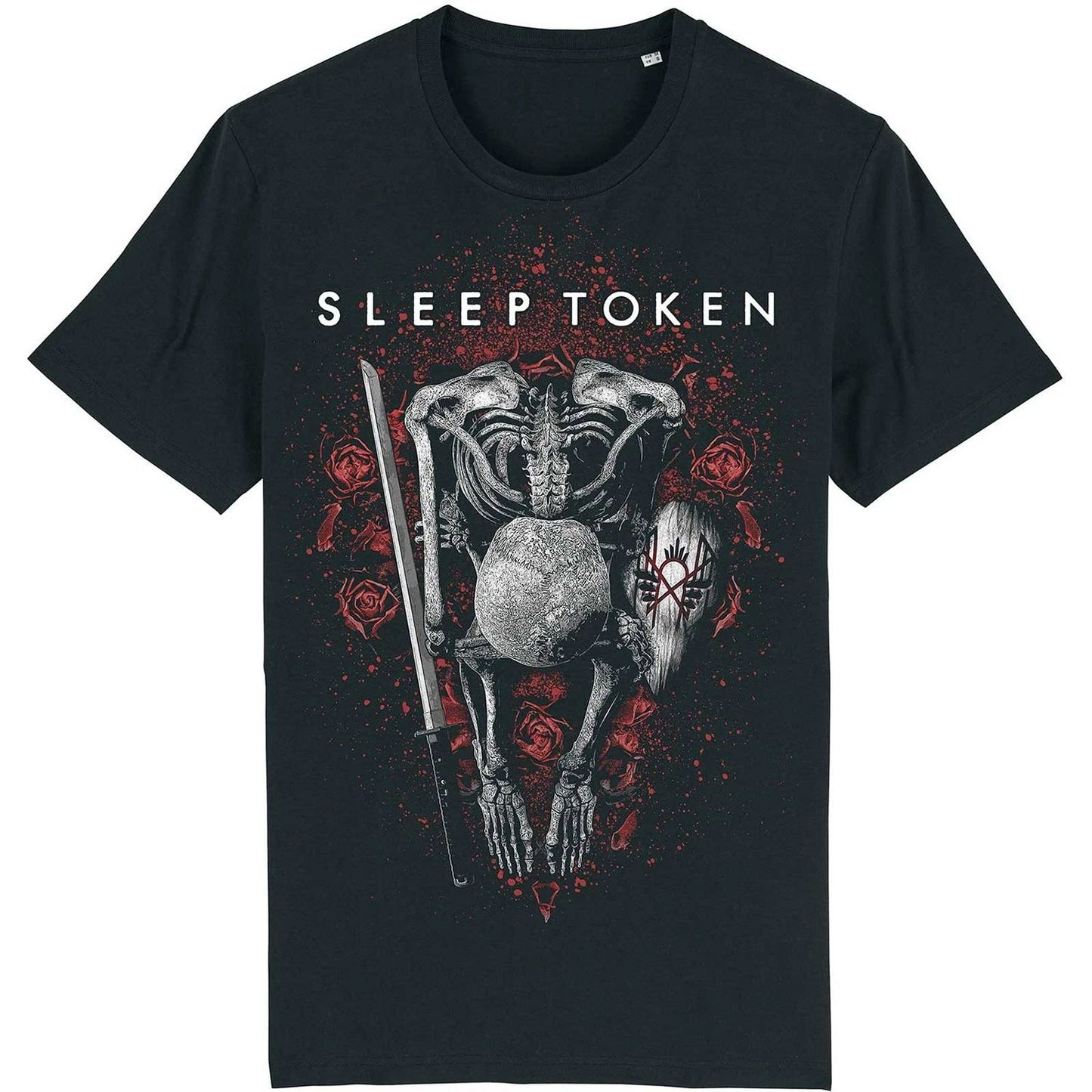 Men's Sleep Token The Love You Want Skeleton Slim Fit T-shirt XX-Large Black
