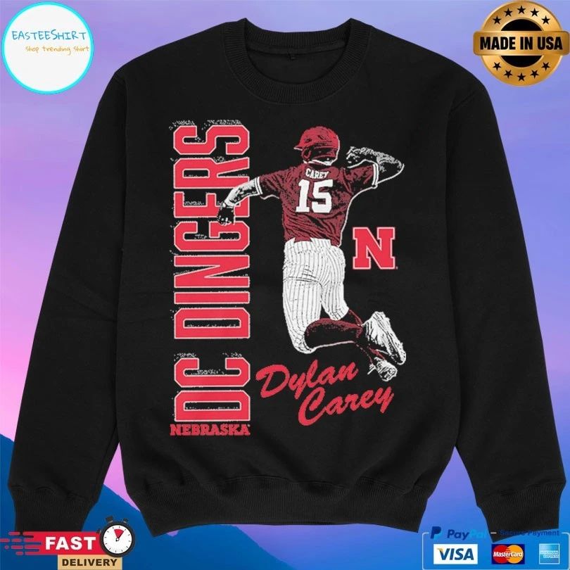 Dylan Carey Dc Dingers Nebraska Baseball 2026 T-shirt