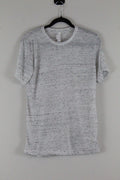 Men's Short Sleeve T-Shirt Size Large BELLA+CANVAS Color Space Dye Gray NWOT