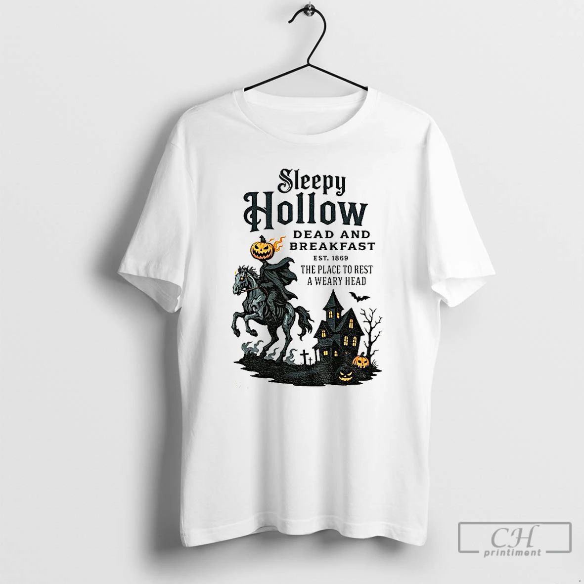 Premium Sleepy Hollow Dead And Breakfast Est 1869 The Place To Rest A Weary Head