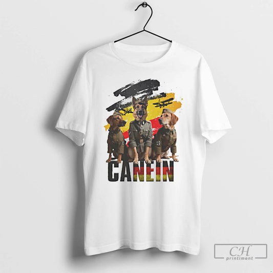 Premium Canine Canein German Shepherd Dog T Shirts