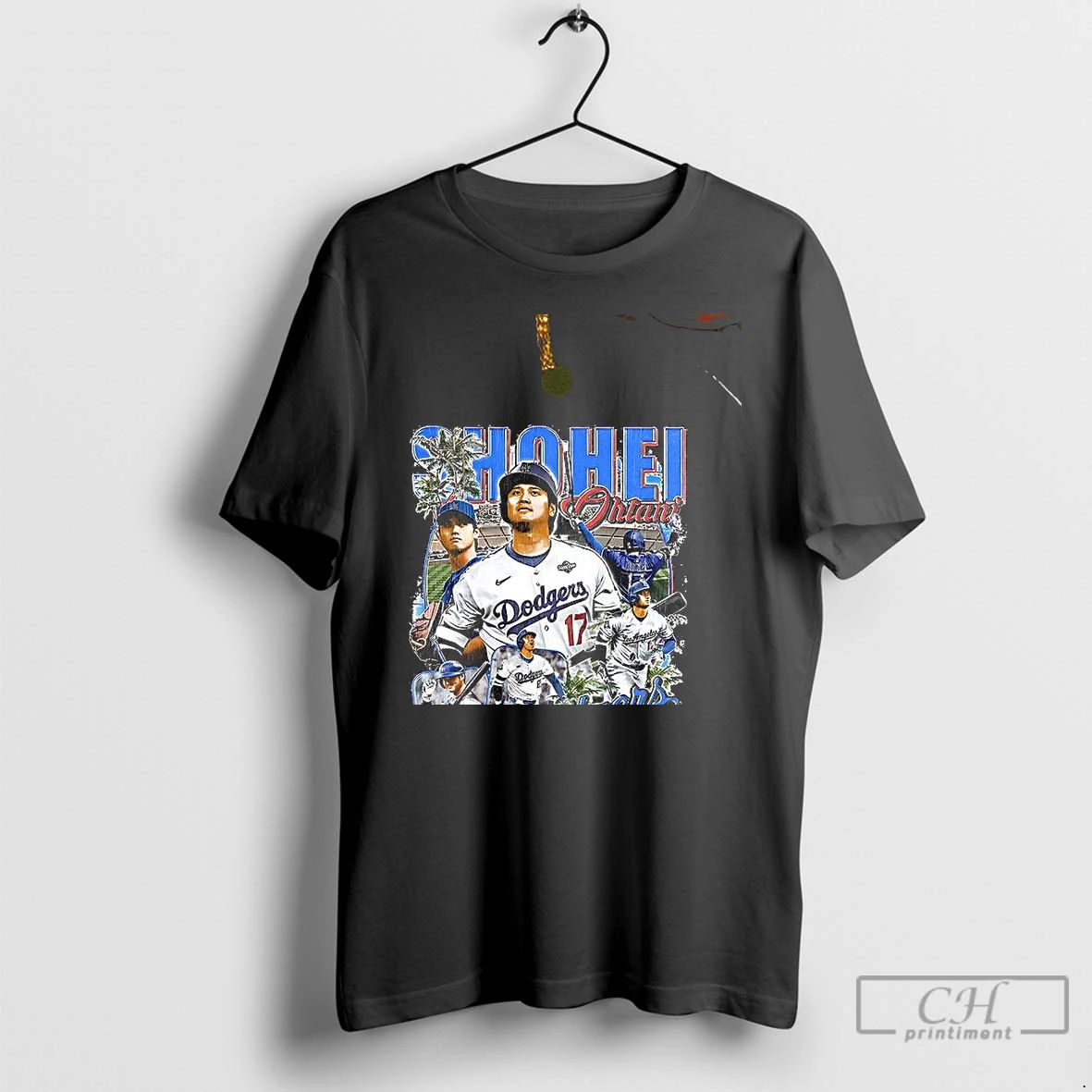 Classic Shohei Ohtani Los Angeles Dodgers Pitch Hit Dominate Two Sided Mugs And T Shirts