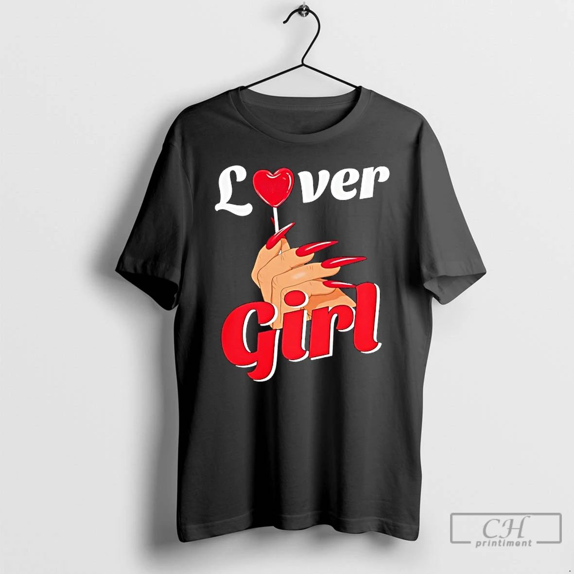 Classic Lover Girl Hand T Shirts