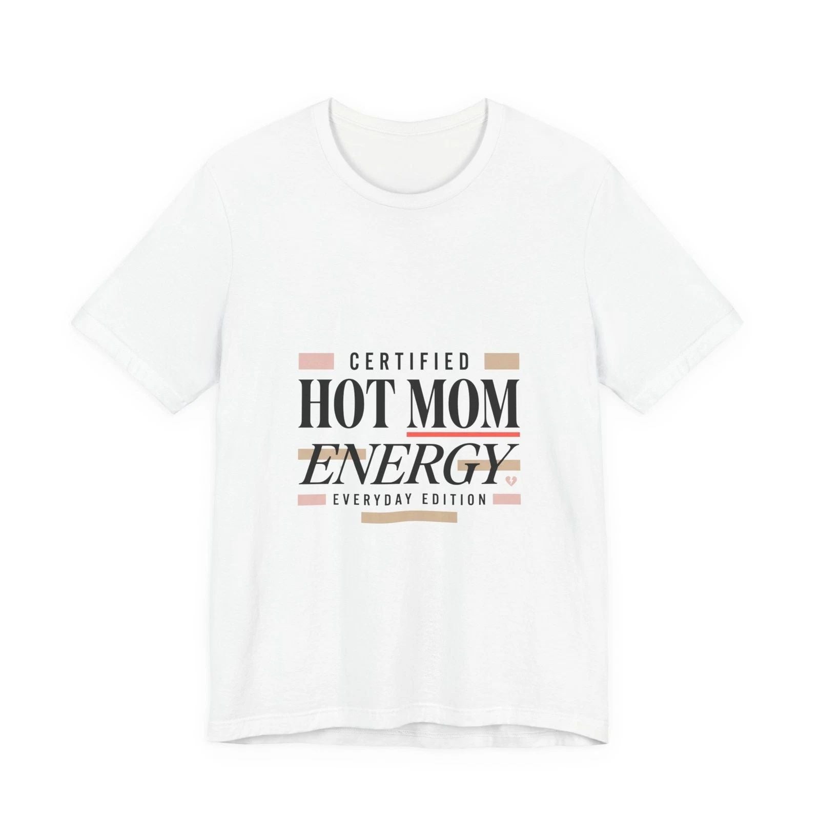 Hot Mom Energy Tee | minimalist mom shirt, streetwear mom