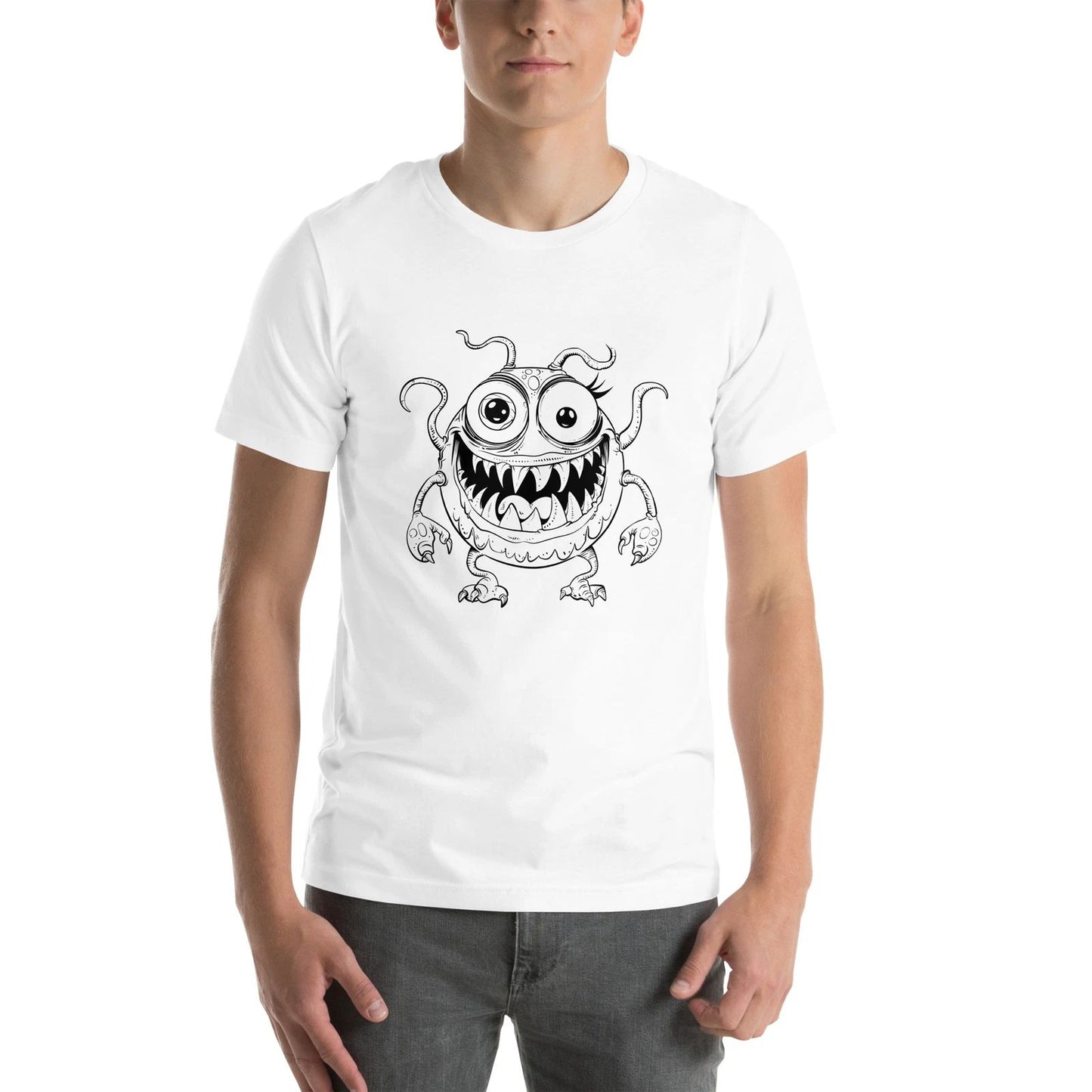 Funny Cute Monster Stylish Unisex t-shirt