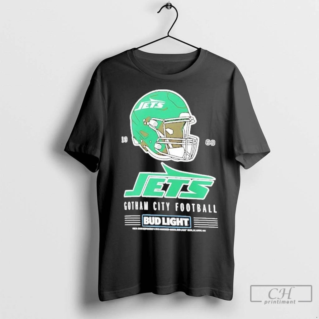 Premium Bud Light X New York Jets Gotham City Football Helmet