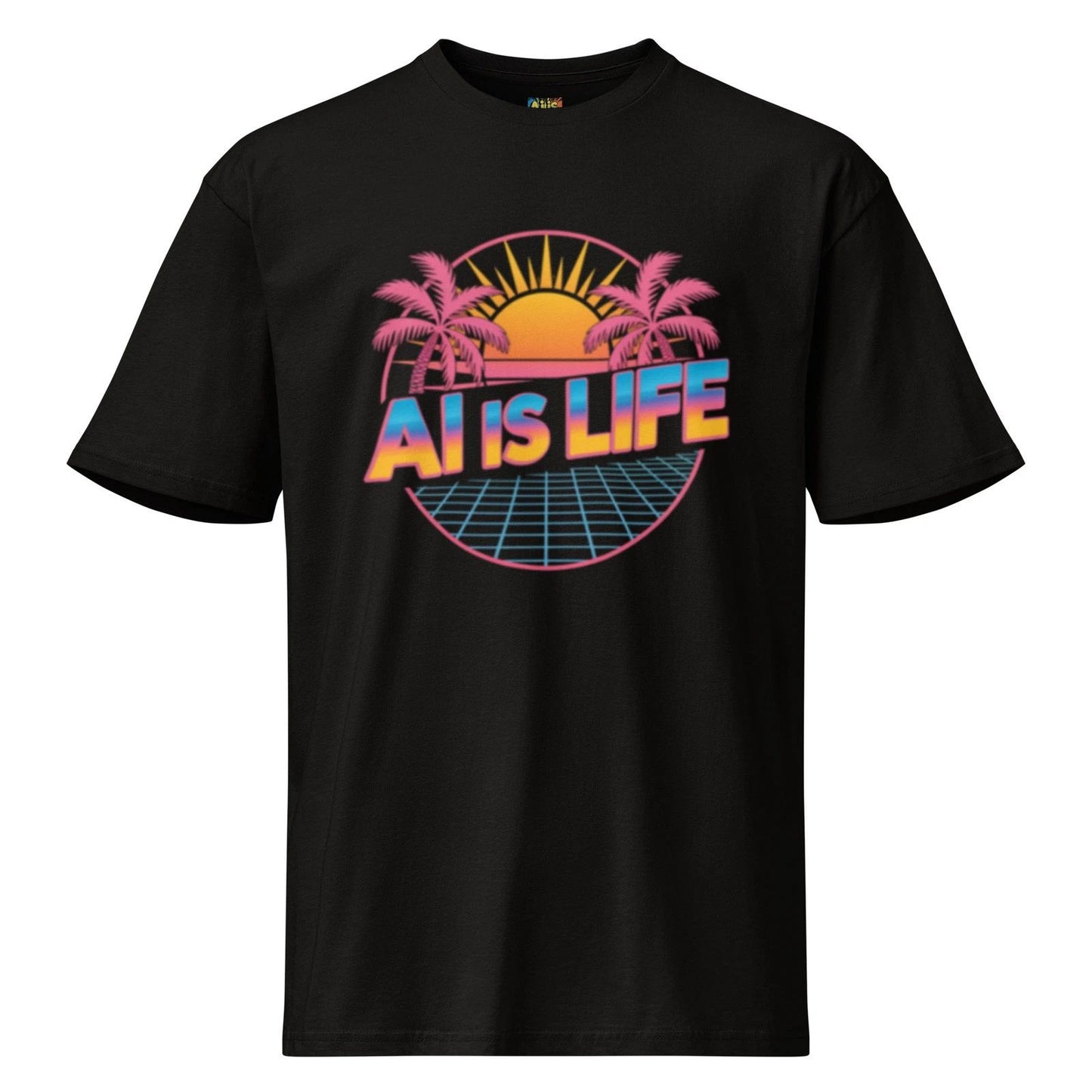 AI is Life "SYNTHWAVE SUNRISE"