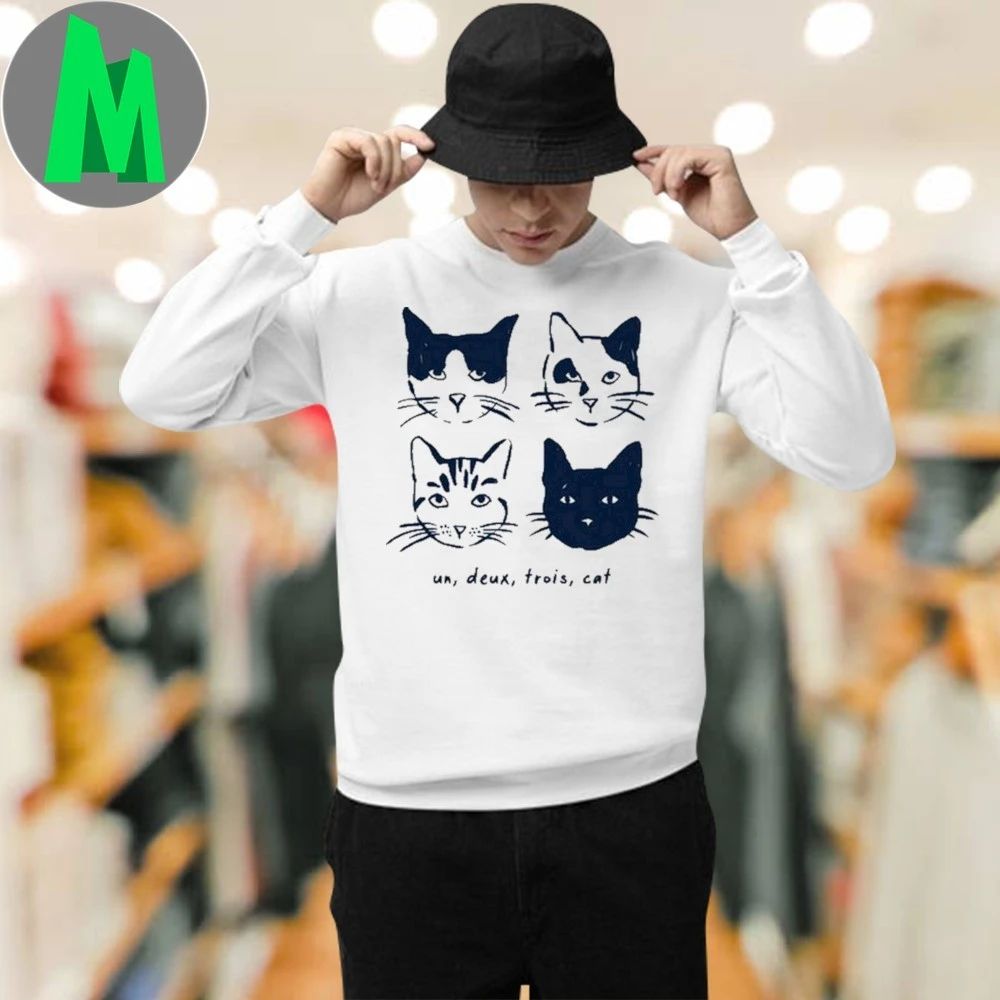 Un Deux Trois Cat Shirt