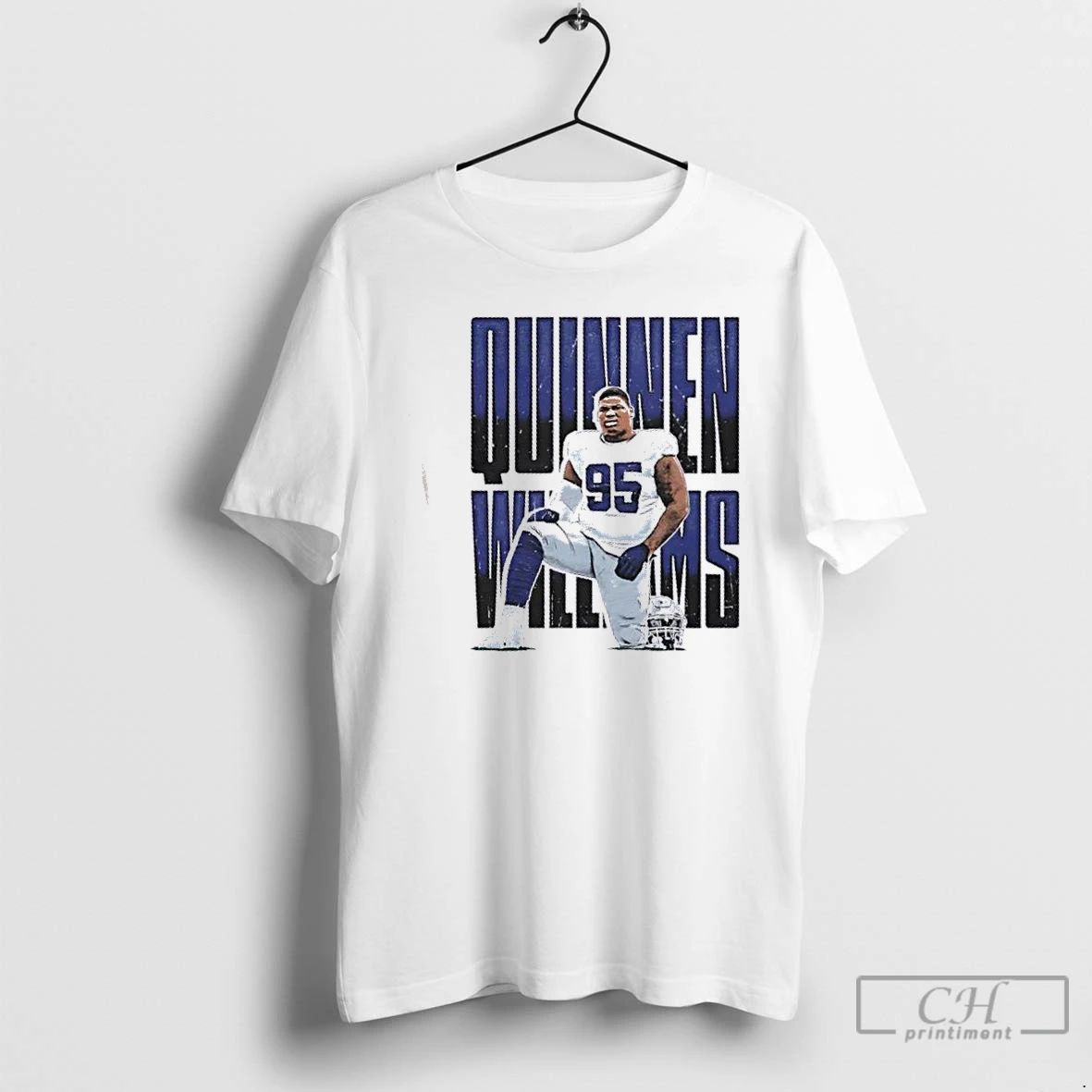 Premium Quinnen Williams Dallas Cowboys Football Name Retro T Shirts