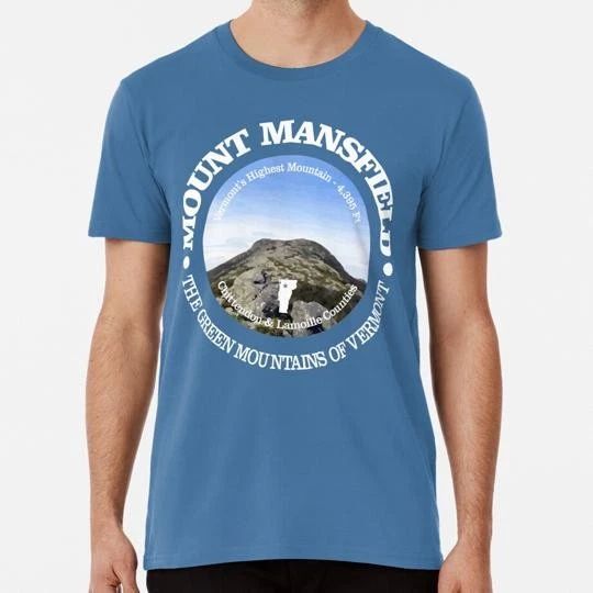 Mount Mansfield P Size S to 5XL Made in the USA T-Shirt