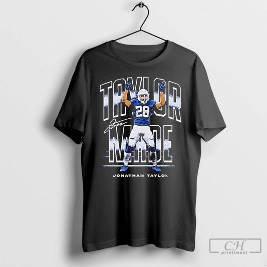 Taylor Made Jonathan Taylor Indianapolis Colts Signature T Shirts