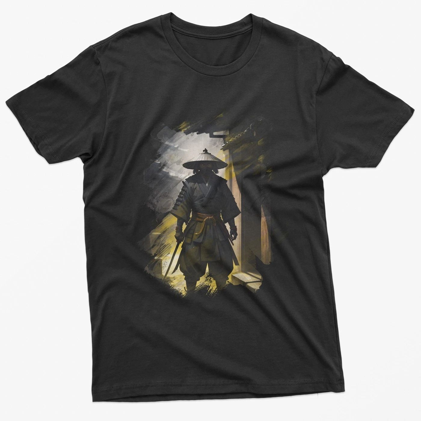 Vintage Samurai Warrior Art T-Shirt - Aesthetic