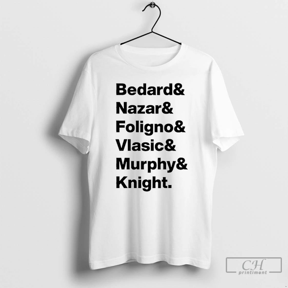 Classic Bedard Nazar Foligno Vlasic Murphy Knight T Shirts