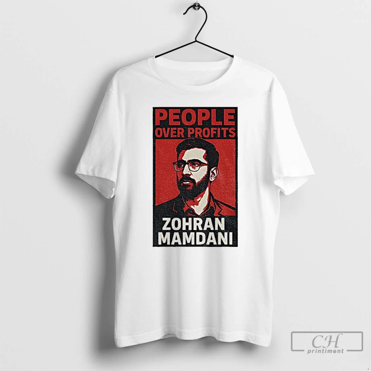 Premium People Over Profits Zohran Mamdani Mayor Mamdani 2025 Nycs First Muslim Mayor T Shirts