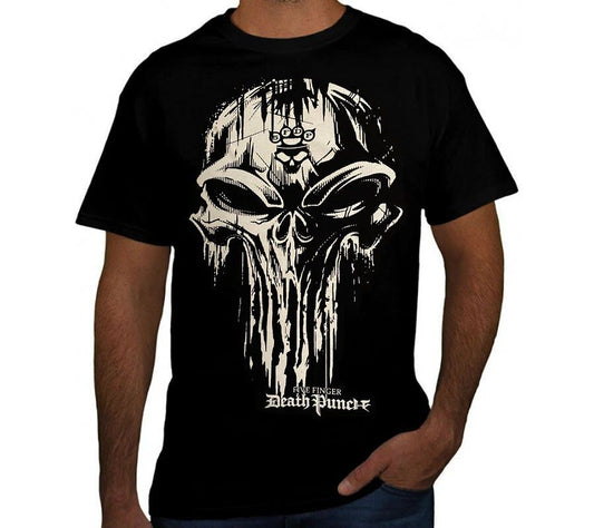 FIVE FINGER DEATH PUNCH PUNK ROCK BAND Black T Shirt