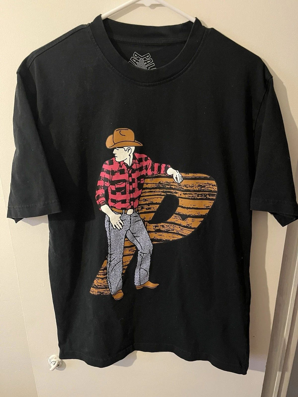 Palace Skateboards Saddle Up Tee T-Shirt Size Medium Graphic Skater Streetwear