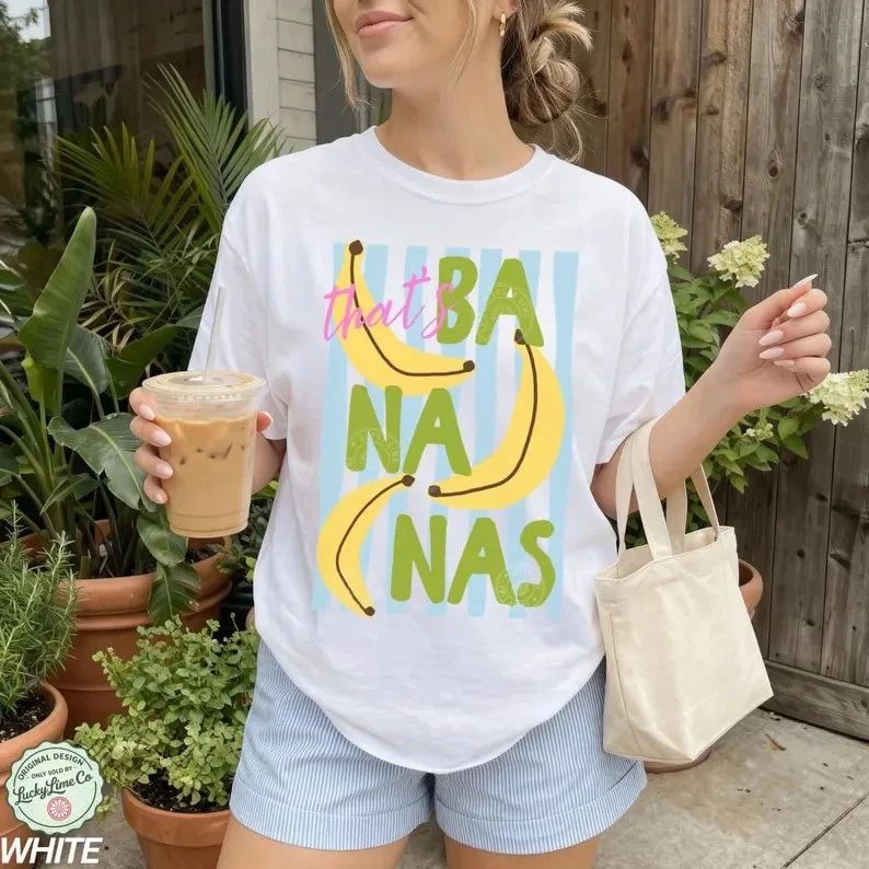 That's Bananas Shirt, Summer Fruit Tshirt, Food Pun Shirt