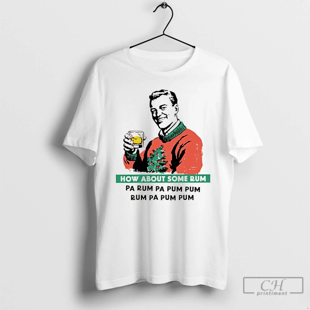 Classic How About Some Rum Pa Rum Pa Pum Pum Chrismas T Shirts