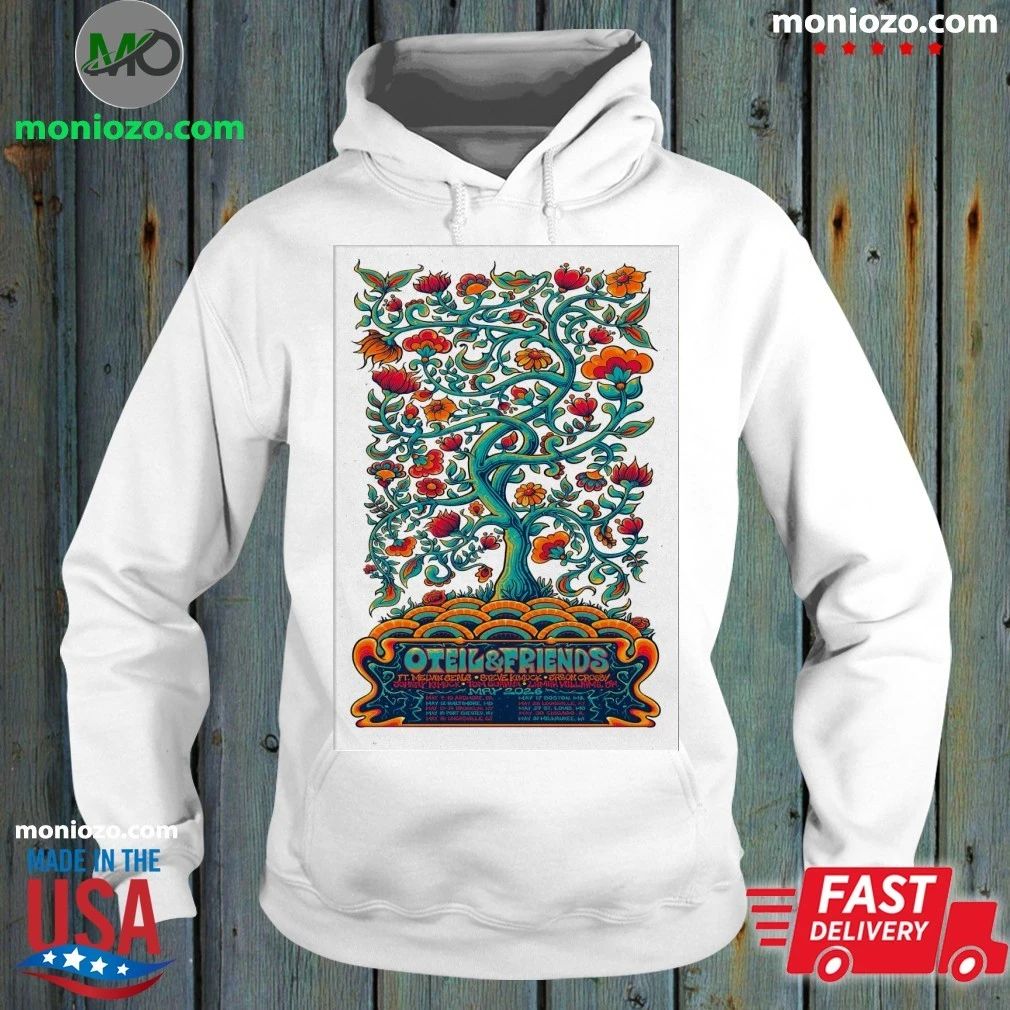 Original Poster Oteil And Friends Tour May 2026 Shirt