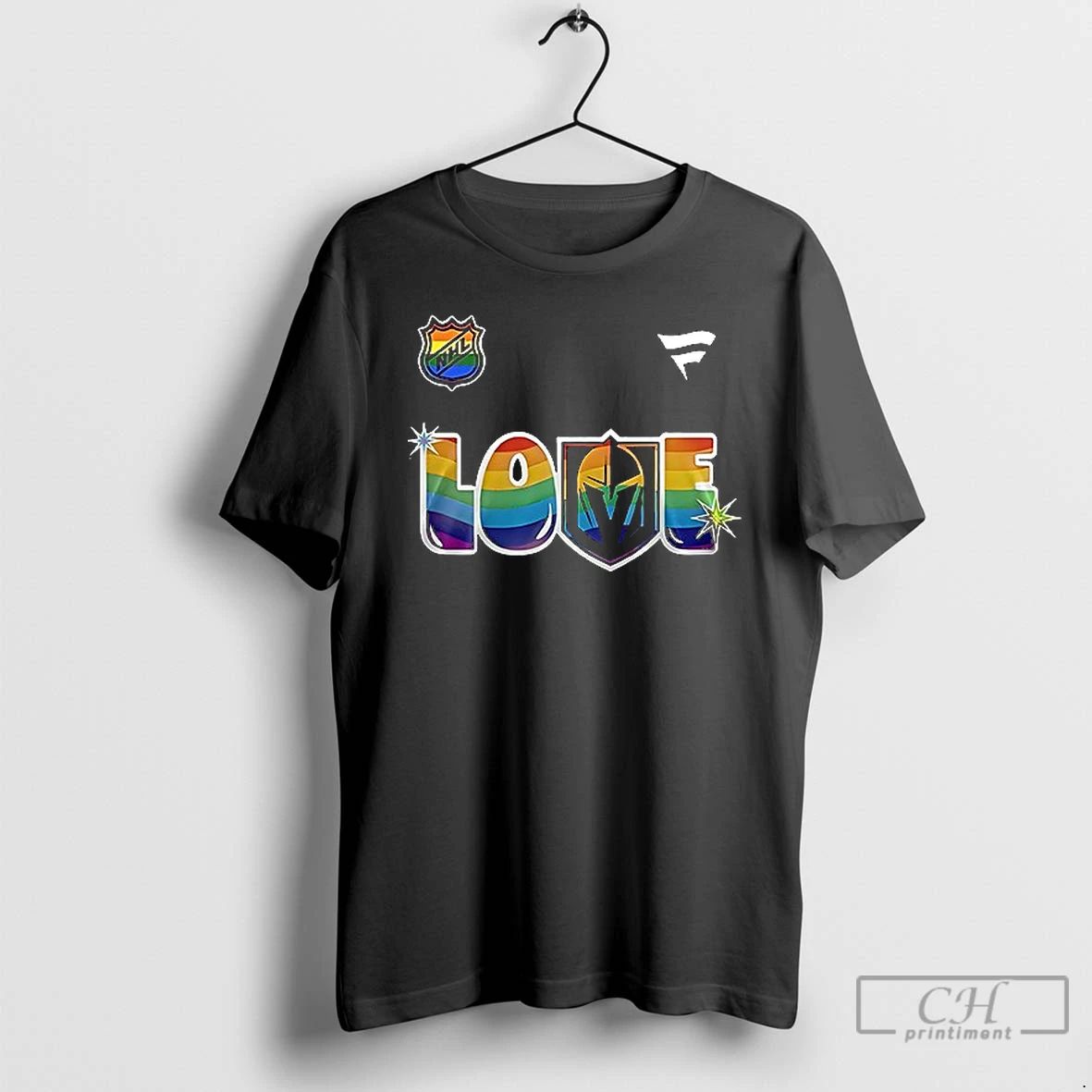 Classic Vegas Golden Knights Love Its Knights Pride Flag Shirts