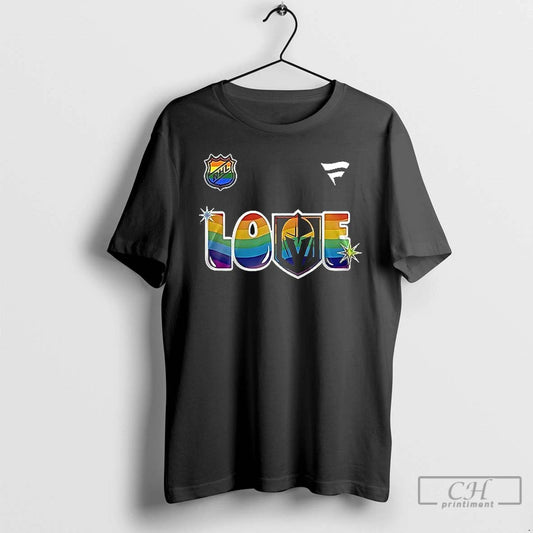 Classic Vegas Golden Knights Love Its Knights Pride Flag Shirts