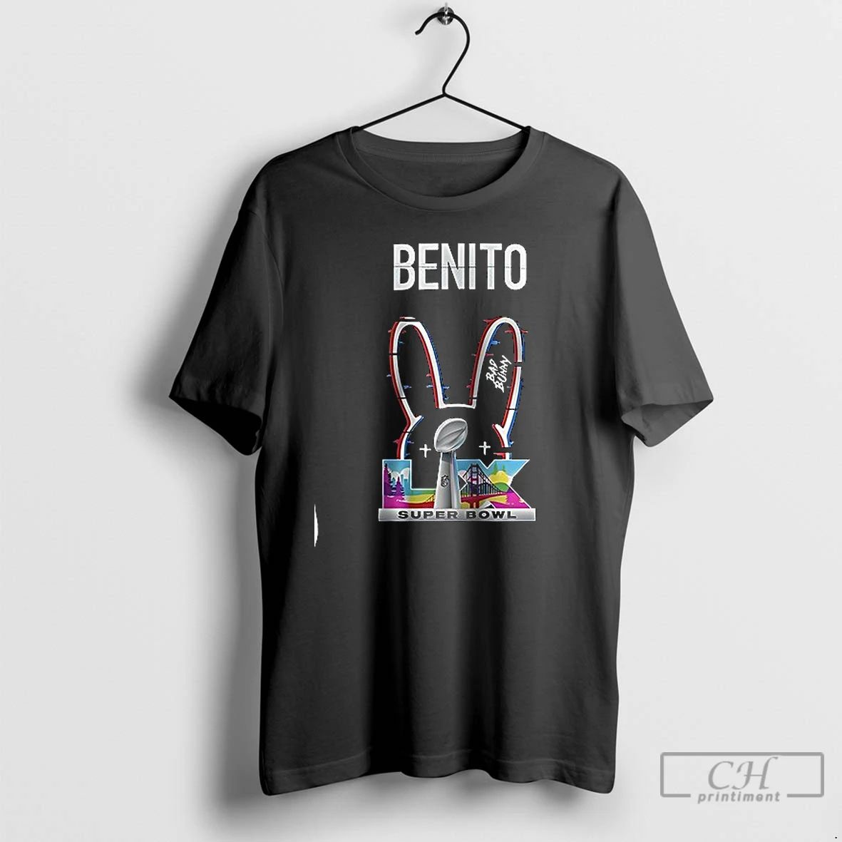 Premium Dallas Cowboys X Bad Bunny Benito Football Mascot Signature T Shirts