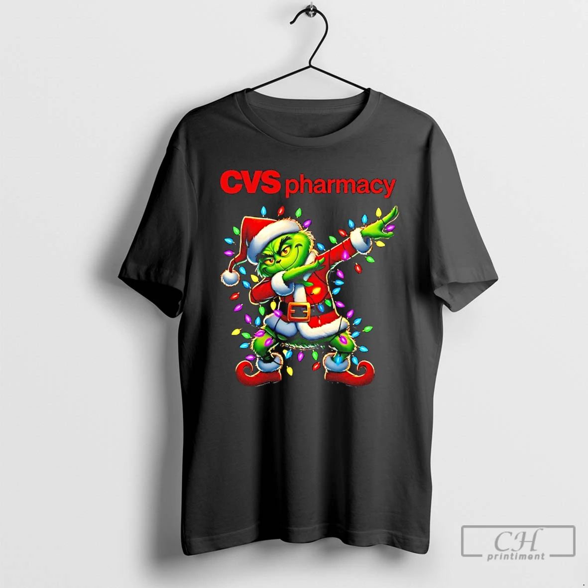 Classic Cvs Pharmacy X Grinch Dabbing Christmas 2025 T Shirts