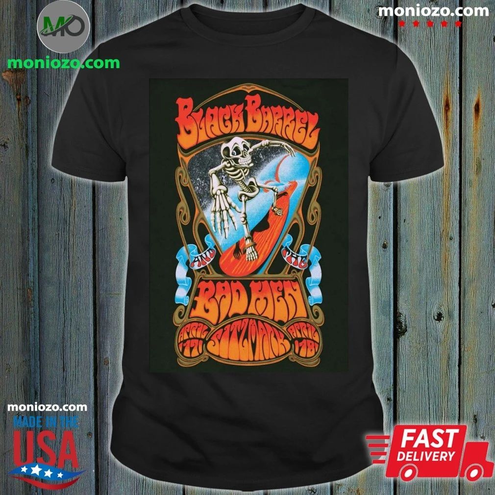 Black Barrel And The Bad Men Tour Syracuse NY On April 17-18 2026 Poster Shirt