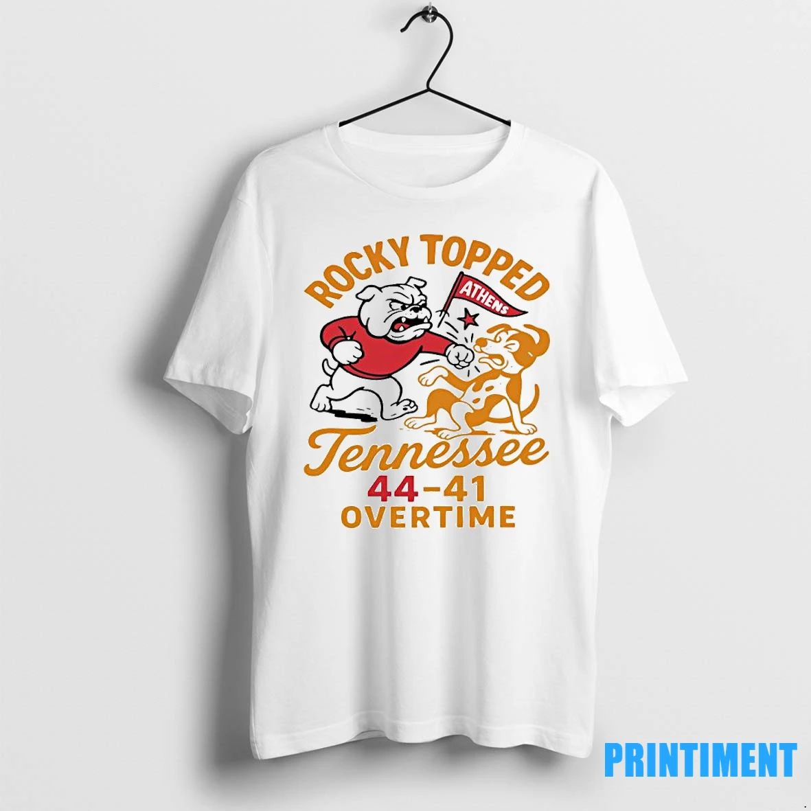 Georgia Bulldogs Rocky Top Tennessee 44 41 Overtime Tshirts Sweater