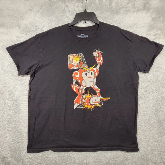 ThinkGeek 16 Years T-Shirt Black Robot Mouse Mens XXL Graphic Tee