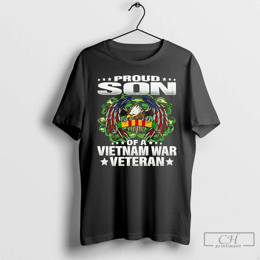 Premium Pround Son Of Vietnam Veteran T Shirts