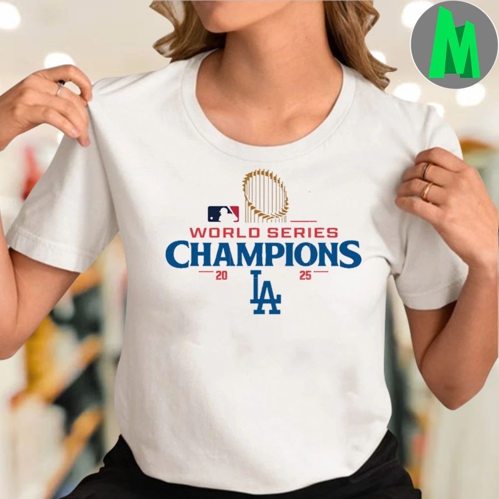 World series champions LA team world champions Logo T-Shirt