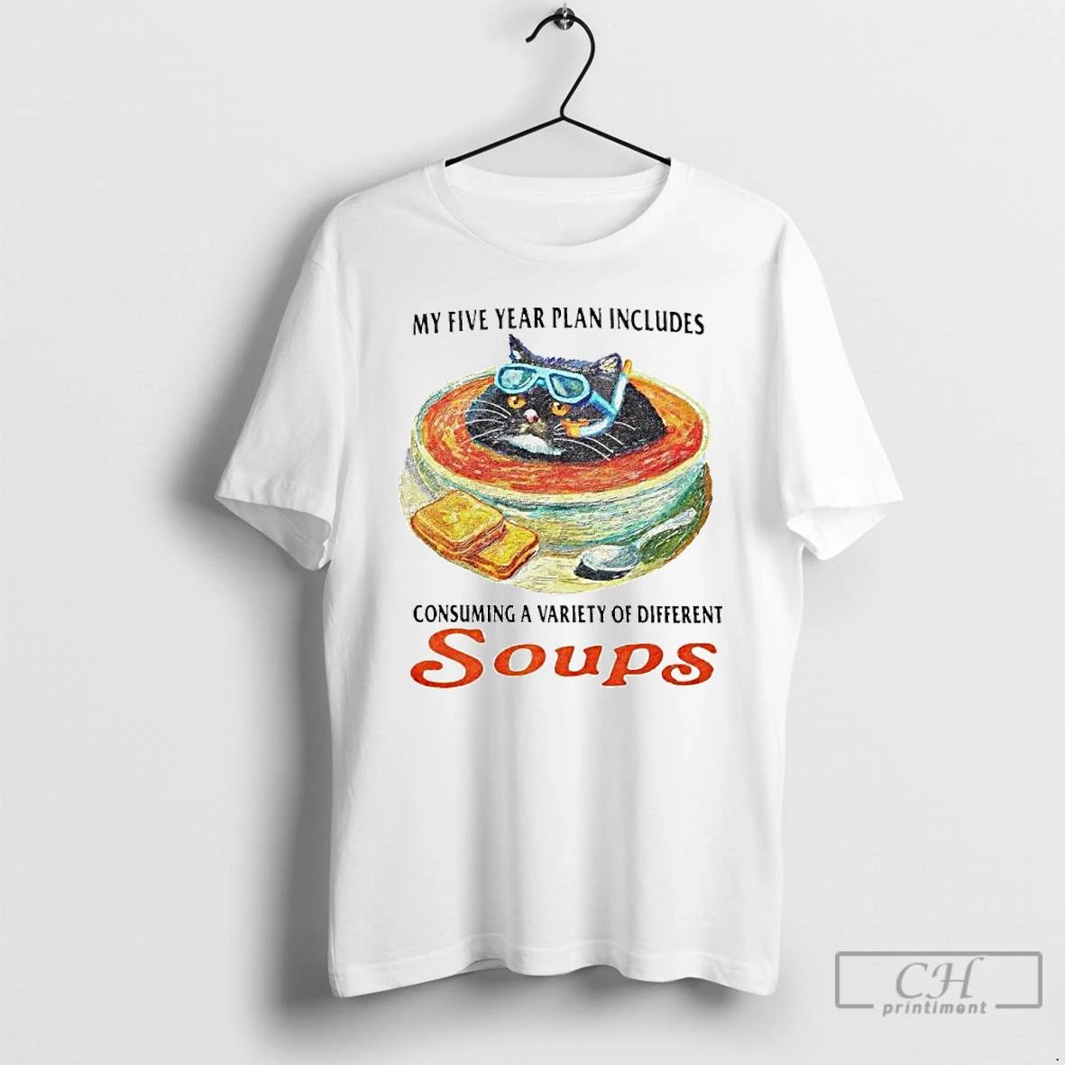 Classic Cat My Five Year Plan Includes Consuming A Variety Of Different Soups Ornaments