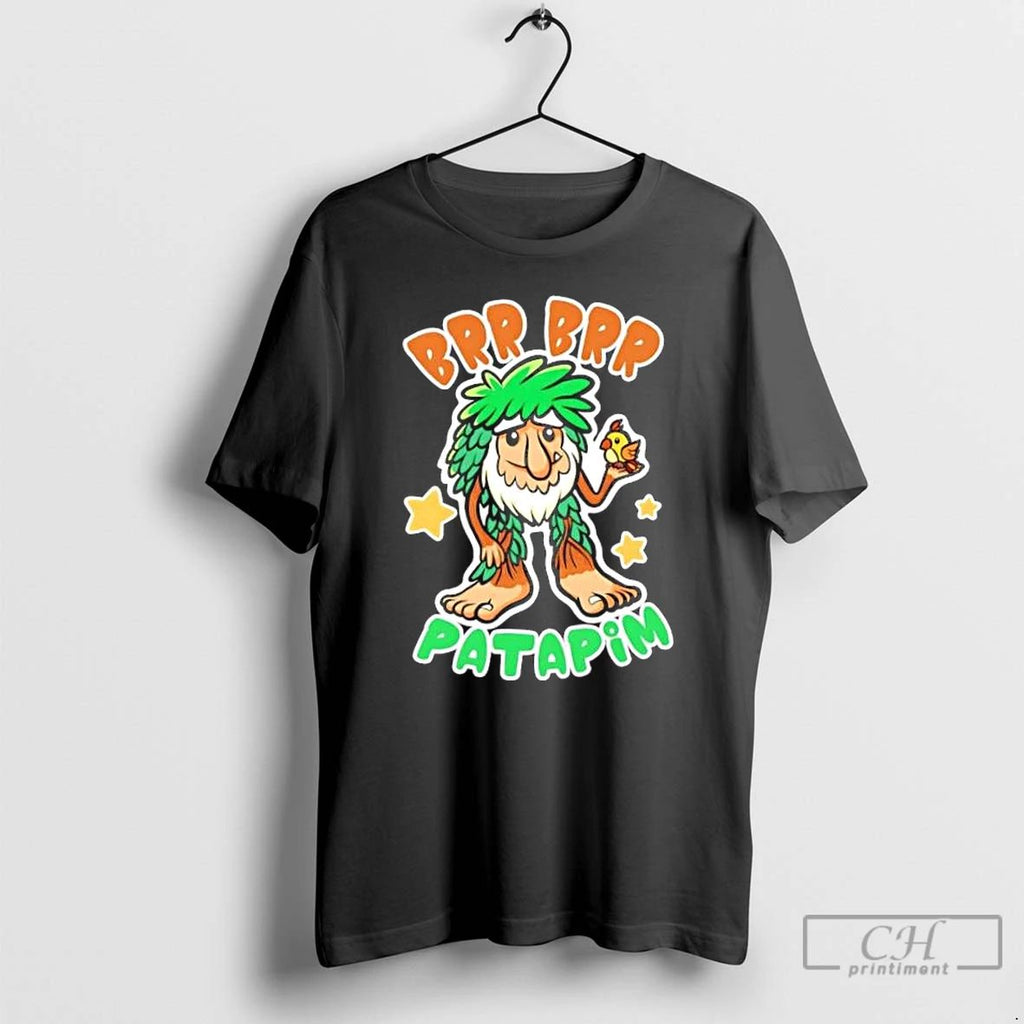 Classic Brainrot Brr Brr Patapim T Shirts