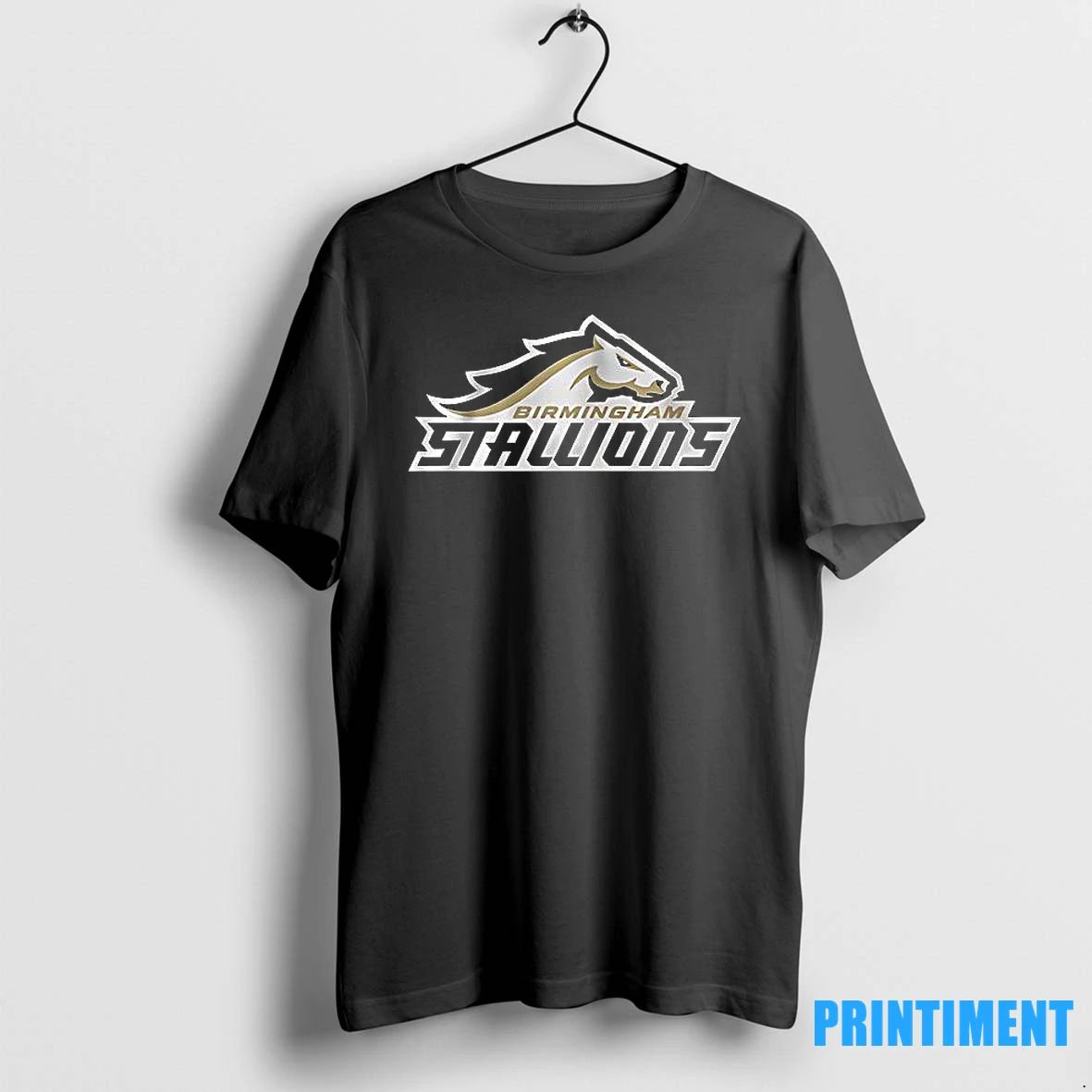 Birmingham Stallions Lockup Logo Style Tshirts Sweater