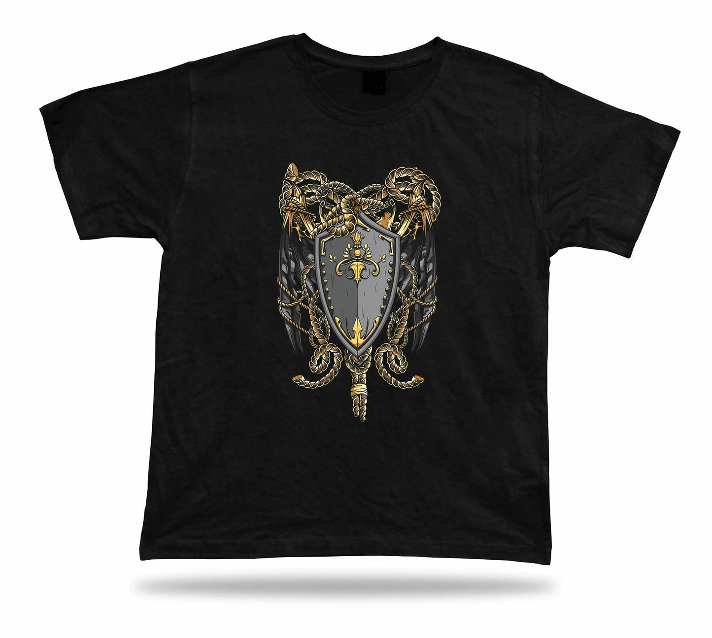 Dargon Shield Armor Protection Wings stylish tshirt design best gift apparel