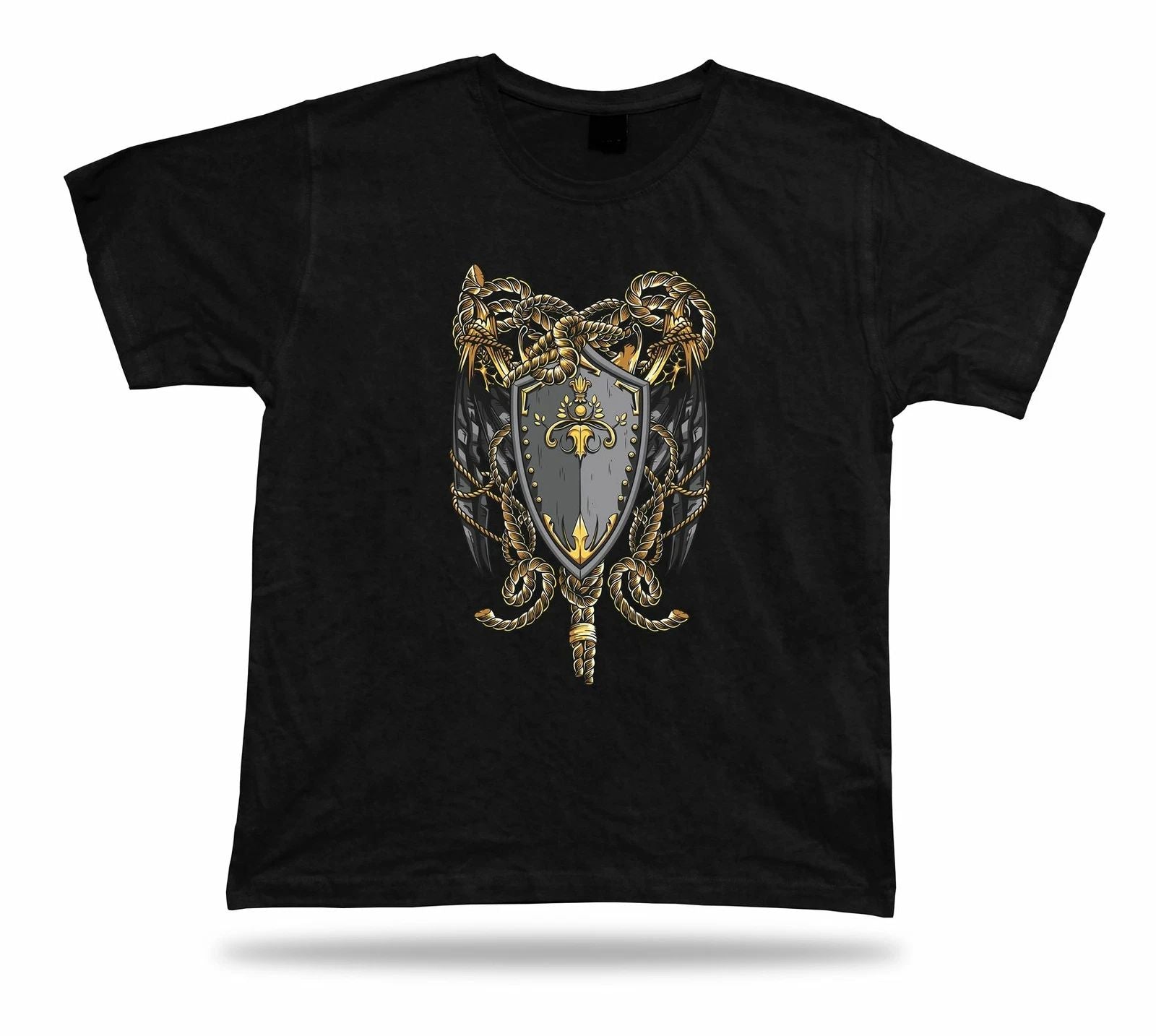 Dargon Shield Armor Protection Wings stylish tshirt design best gift apparel