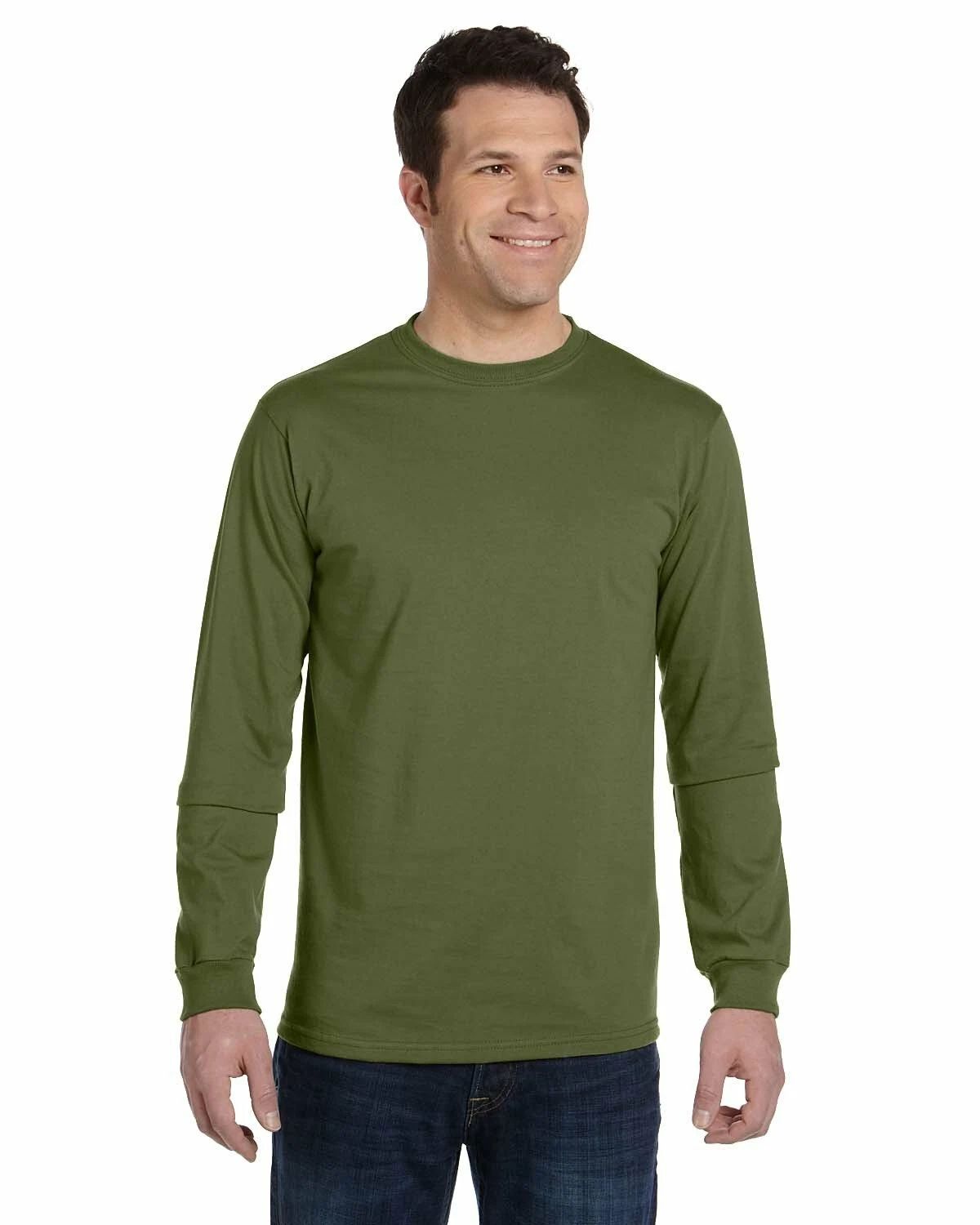 Econscious Mens 100% Organic Cotton Classic Long Sleeves T-Shirt EC1500 S-2XL