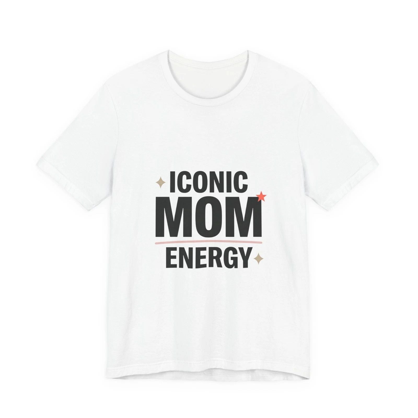 Iconic Mom Energy Tee | minimalist mom shirt, streetwear mom