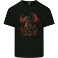 A Fierce Fantasy Dragon Mens Cotton T-Shirt Tee Top