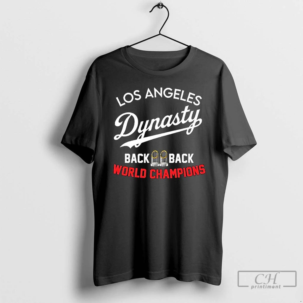 Classic Los Angeles Dodgers Dynasty Championship T Shirts