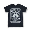 ASTYLE Heavy Weight Johnny Cash The Man In Black Black T Shirt Adult Size Small