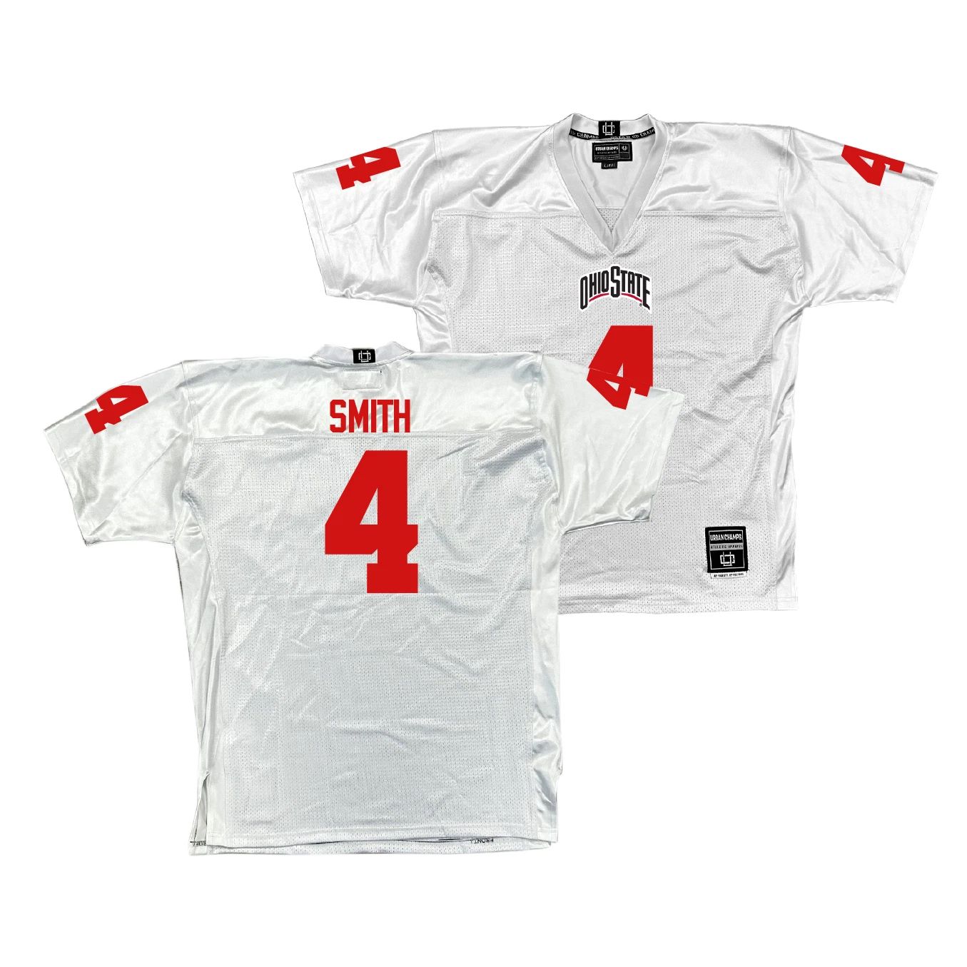 Ohio State Football White Jersey - Jeremiah Smith #4 Jersey