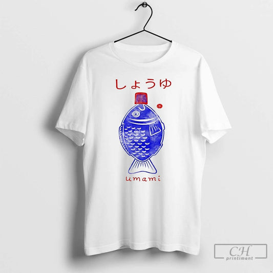 Classic Japanese Umami Soy Sauce Fish T Shirts