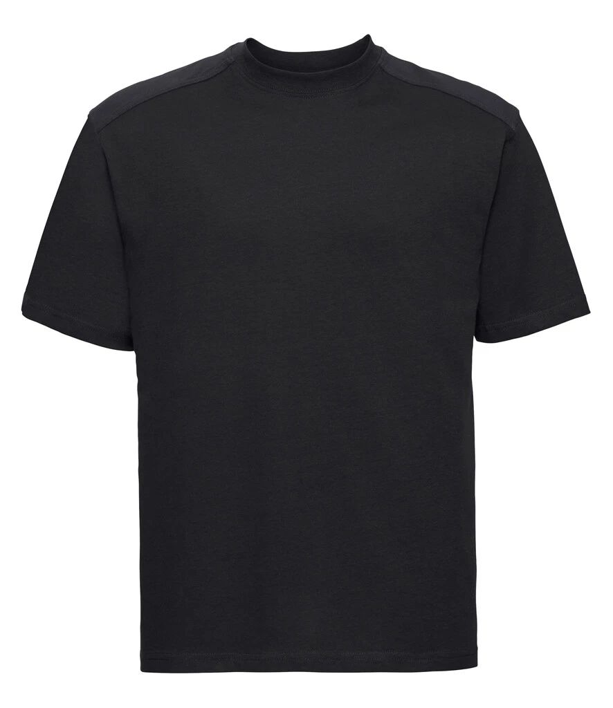 Russell 010M Heavy Duty Workwear Cotton T-Shirt Heavyweight Tee XS-4XL