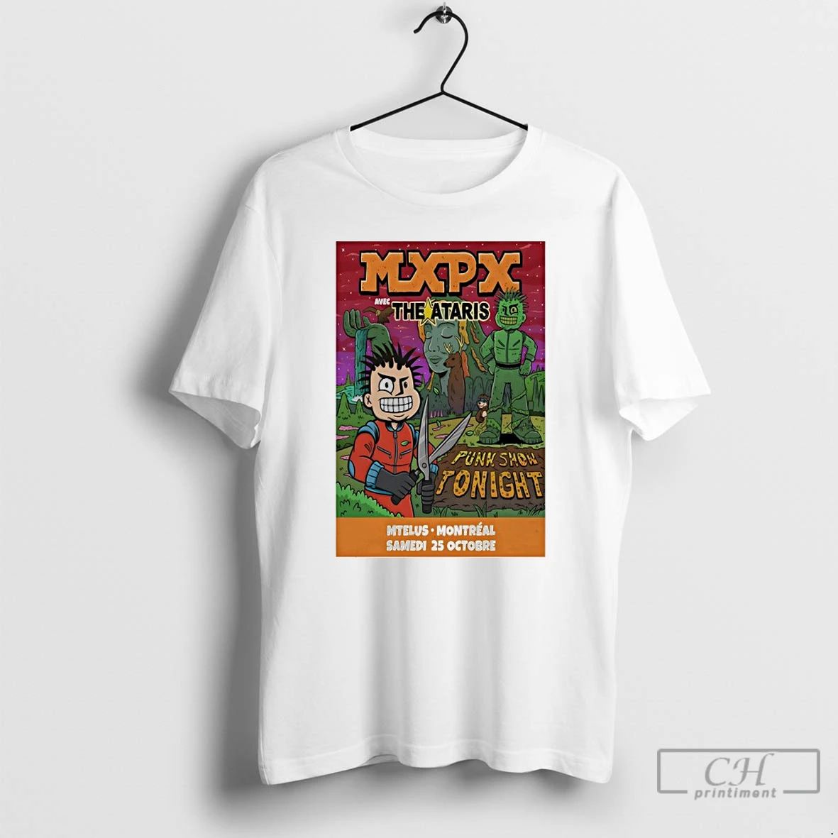 Premium Mxpx Avec The Ataris Oct 25 2025 Punk Show Tonight T Shirts